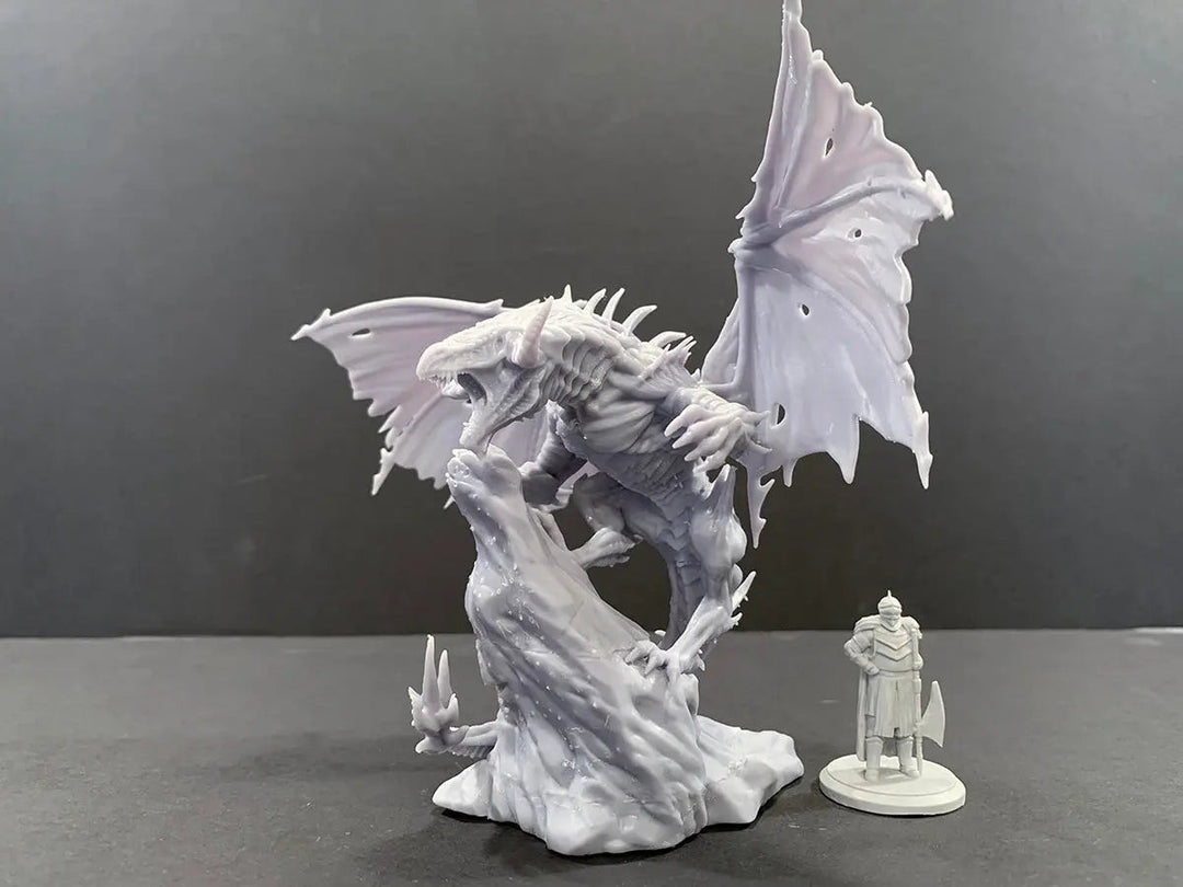 Black Dragon Ver. 2 - (Pre 2022) by Mini Monster Mayhem | Printing Services by Uproar Design & Print