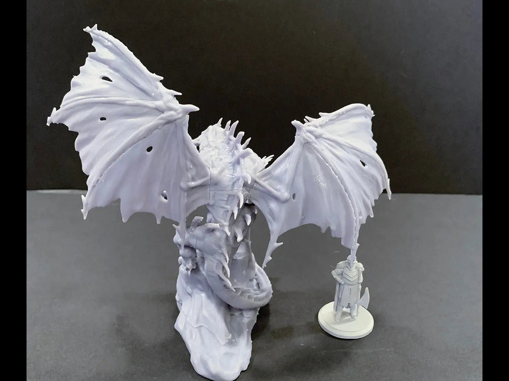 Black Dragon Ver. 2 - (Pre 2022) by Mini Monster Mayhem | Printing Services by Uproar Design & Print