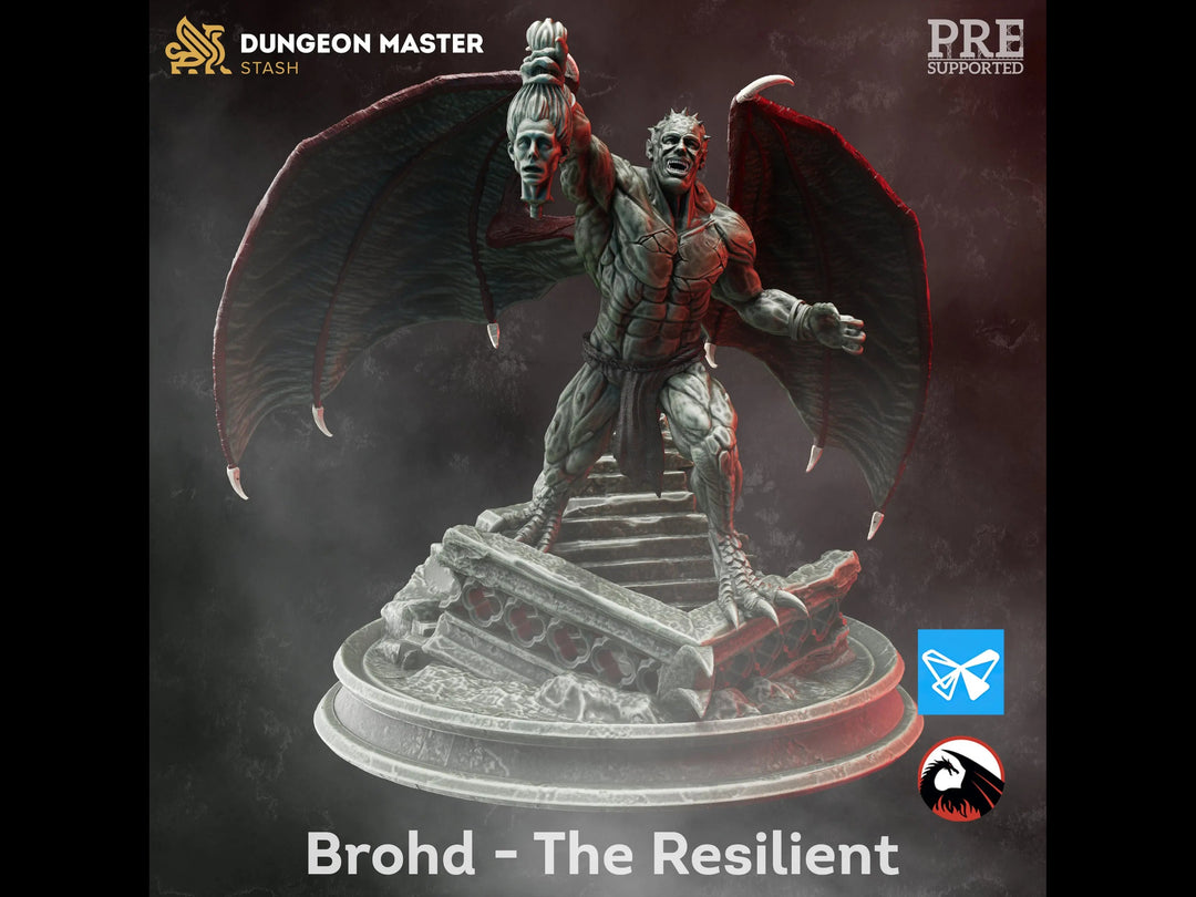 Brohd - The Resilient - Blood from Stone by Dungeon Master Stash | Printing Services by Uproar Design & Print