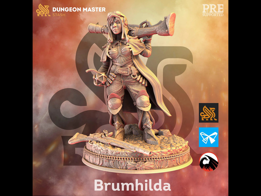 Brumhilda - Hunters & Killers by Dungeon Master Stash | Printing Services by Uproar Design & Print