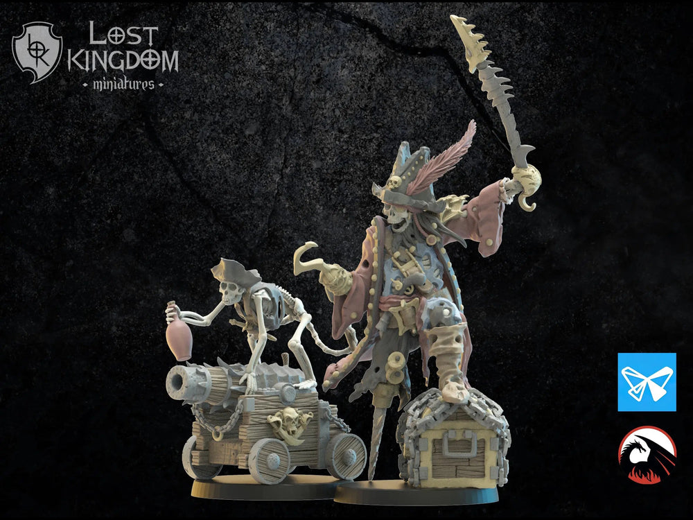 Captain "Saw Leg" & Mr. Boom - The Undeads of Misty Island Lost Kingdom