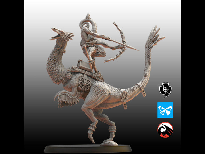 Chameleon Heroine - Saurian Ancients by Lost Kingdom | Printing Services by Uproar Design & Print