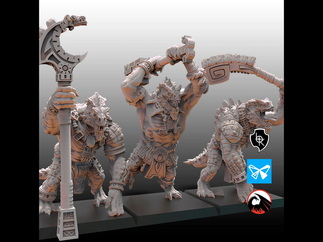 Cipactli Units - Saurian Ancients by Lost Kingdom | Printing Services by Uproar Design & Print