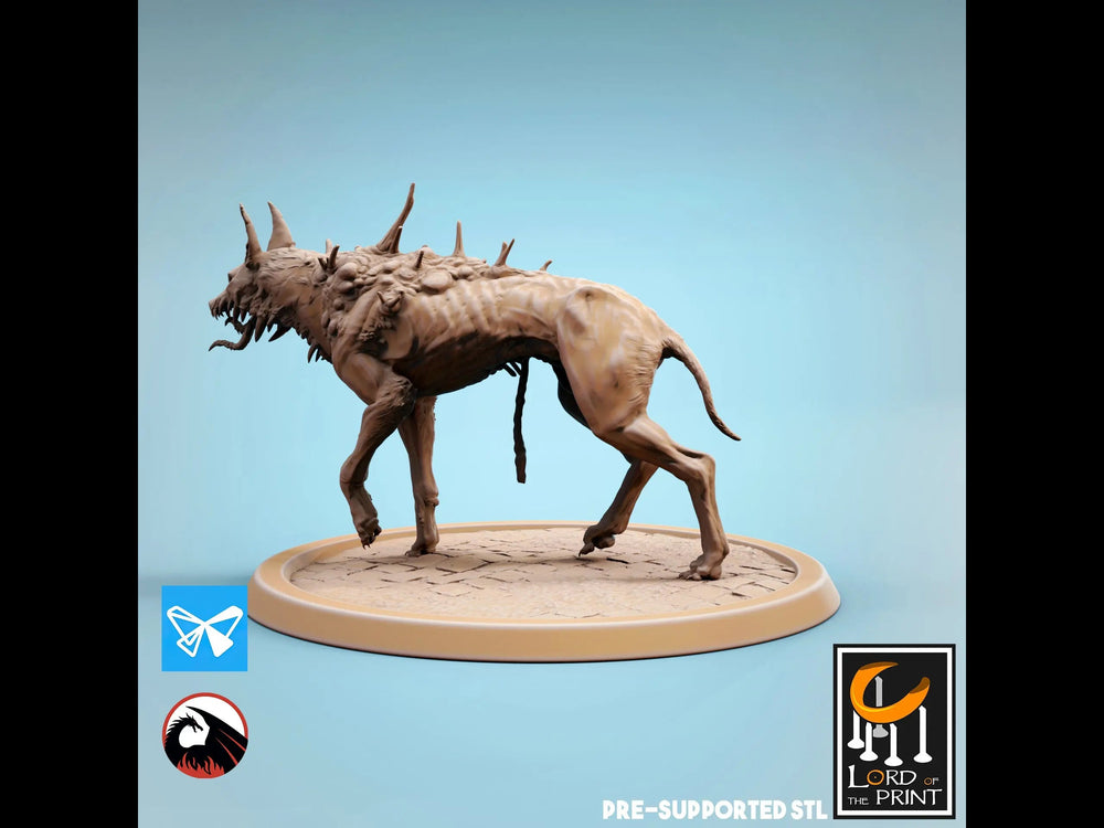 Corrupted Dog Lord of the Print