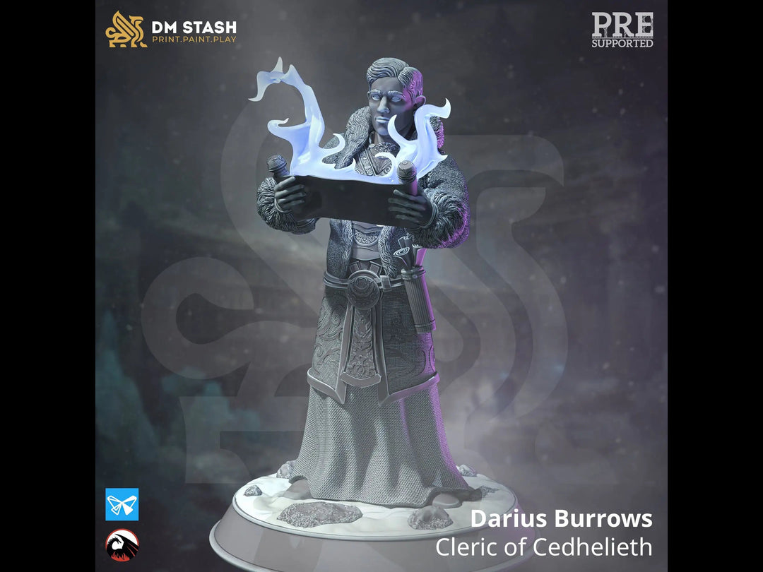 Darius Burrows - Cleric of Cedhelieth Dungeon Master Stash