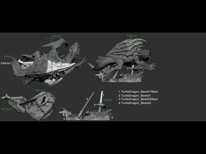 Depth Dragon - (Pre 2022) by Mini Monster Mayhem | Printing Services by Uproar Design & Print