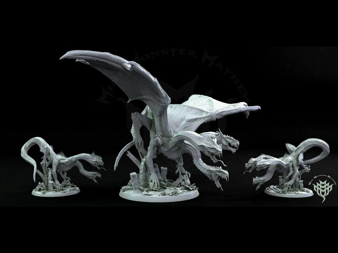 Draco Hydra - (Pre 2022) by Mini Monster Mayhem | Printing Services by Uproar Design & Print