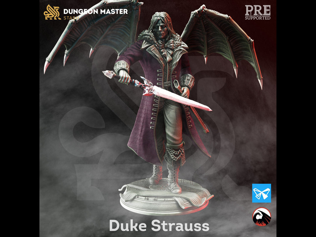 Duke Strauss - Blood from Stone by Dungeon Master Stash | Printing Services by Uproar Design & Print