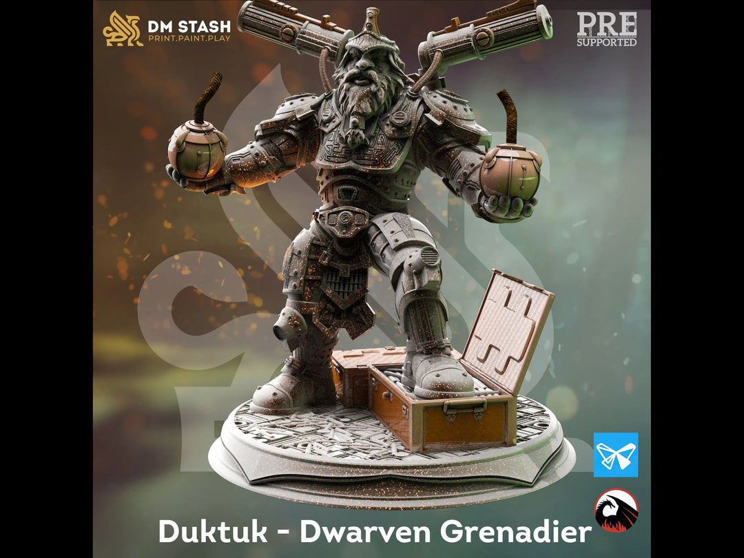 Duktuk - Dwarven Grenadier Dungeon Master Stash