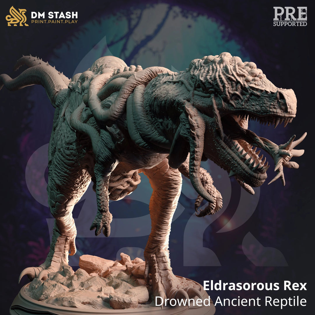 Eldasorous Rex - Drowned Ancient Reptile Dungeon Master Stash
