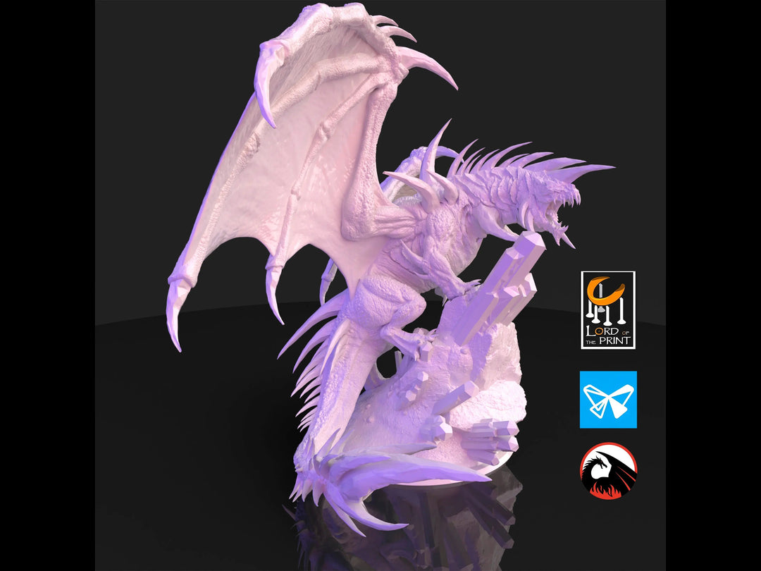 Elder Crystal Dragon by Lord of the Print | Printing Services by Uproar Design & Print