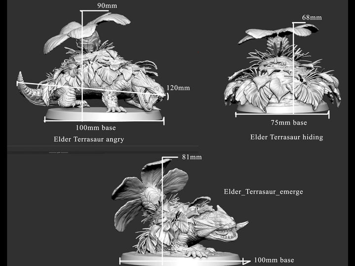 Elder Terrasaur - I Dare You to Catch Em by Mini Monster Mayhem | Printing Services by Uproar Design & Print