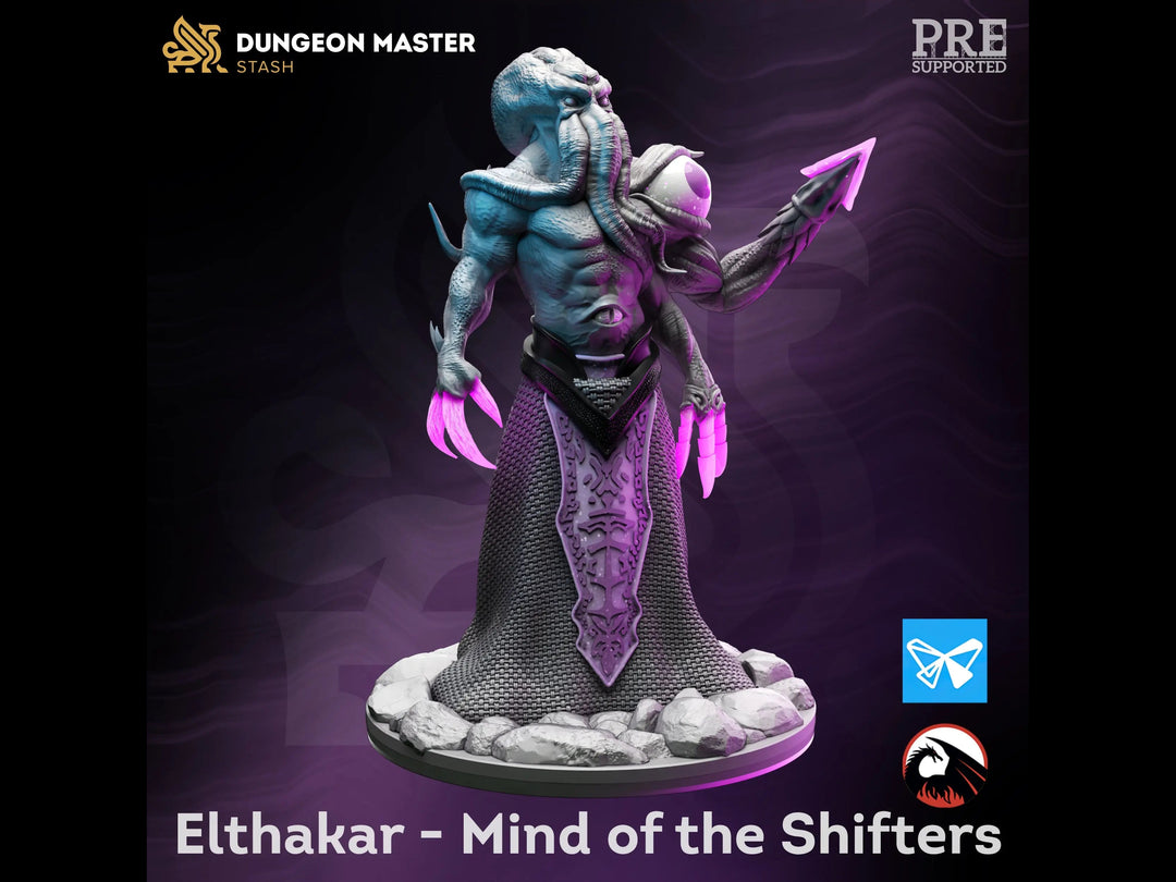 Elthakar - Mind of the Shifters - Brawn & Brains by Dungeon Master Stash | Printing Services by Uproar Design & Print