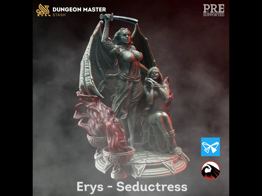 Erys - Seductress - Blood from Stone by Dungeon Master Stash | Printing Services by Uproar Design & Print