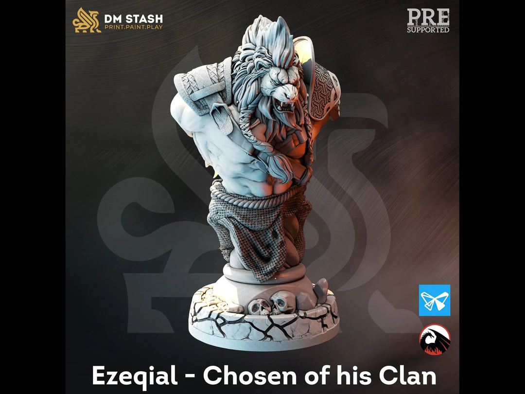Ezeqial - Chosen of his Clan - Bust Dungeon Master Stash