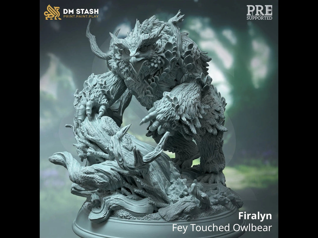 Firalyn - Fey Touched Owlbear Dungeon Master Stash