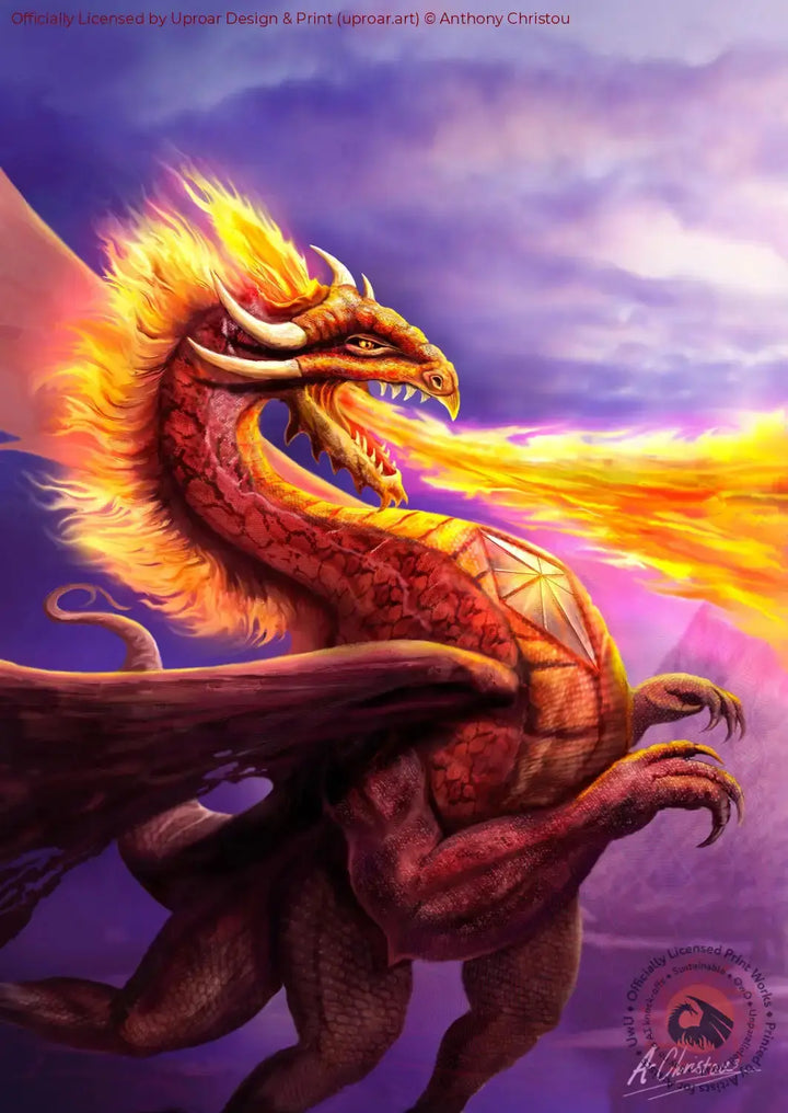 Fotia Dragon God - Luminous Ages Anthony Christou