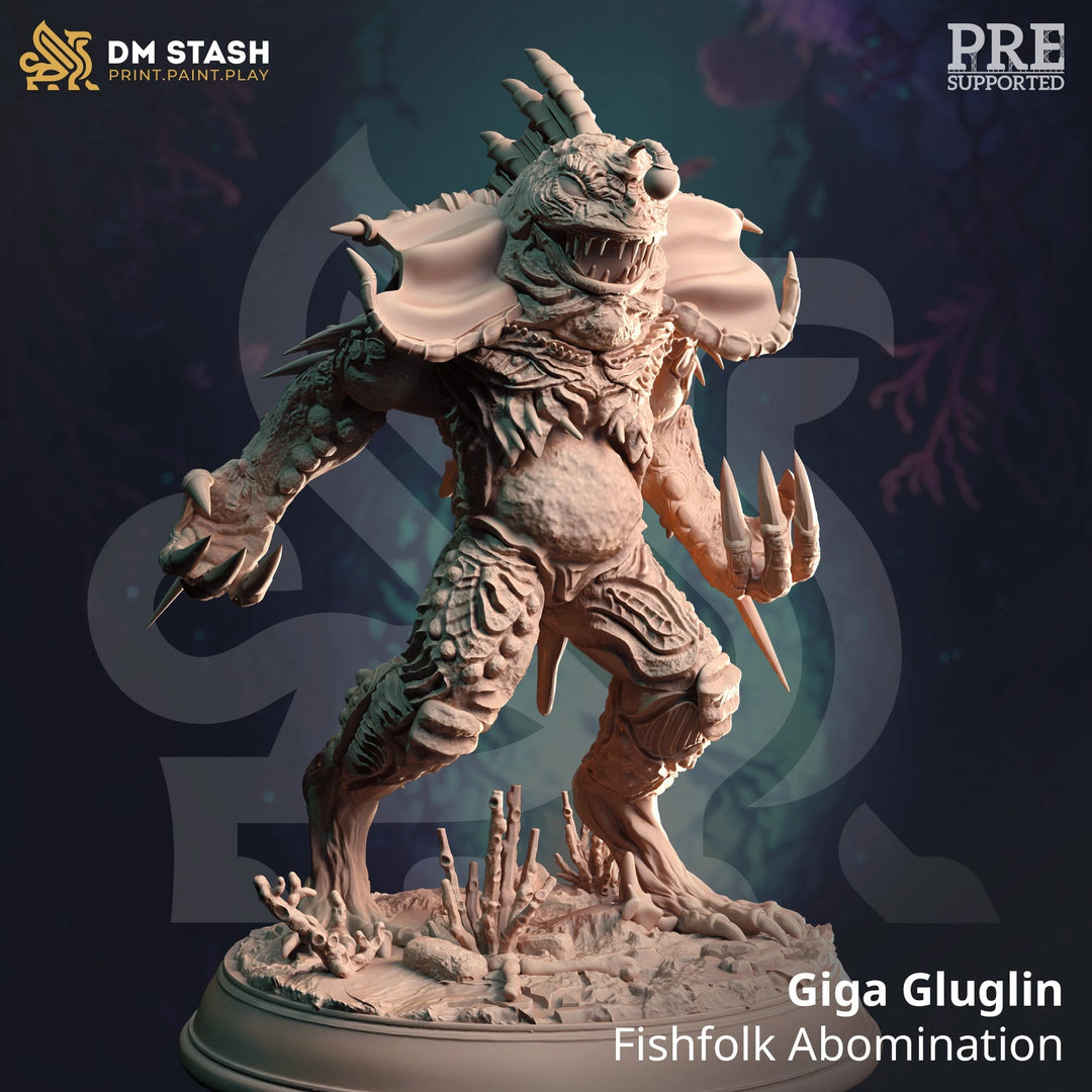 Giga Gluglin - Fishfolk Abomination Dungeon Master Stash