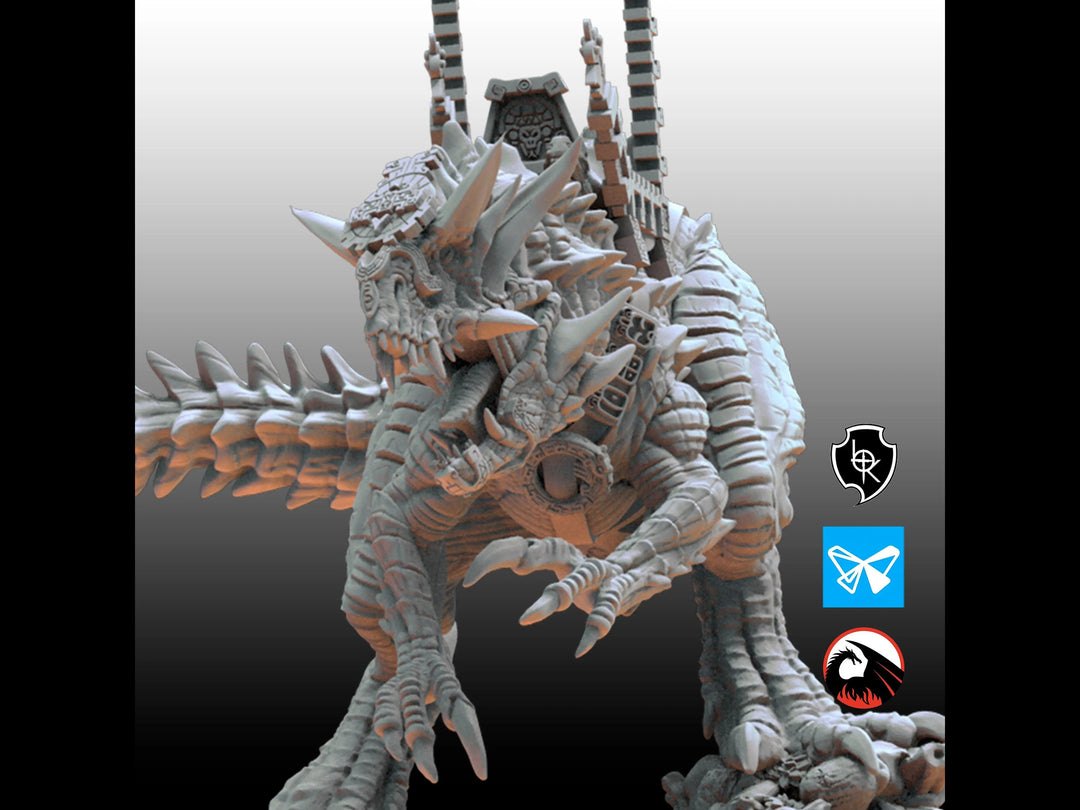 Hueitechatl - Saurian Ancients by Lost Kingdom | Printing Services by Uproar Design & Print