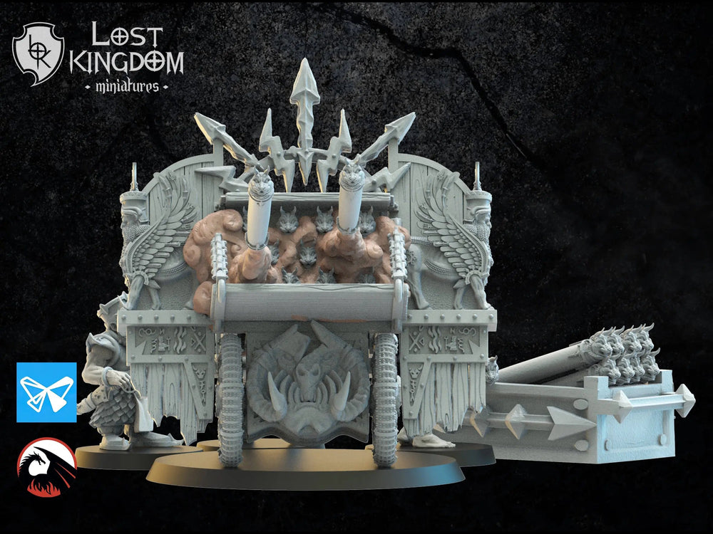 Hwacha - Infernal Dwarves (Magmhorn) by Lost Kingdom | Printing Services by Uproar Design & Print