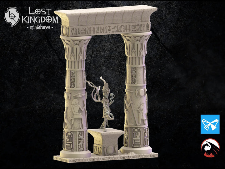 Keket, Necrosorceress & Hamunaptra Columns (Seket) by Lost Kingdom | Printing Services by Uproar Design & Print
