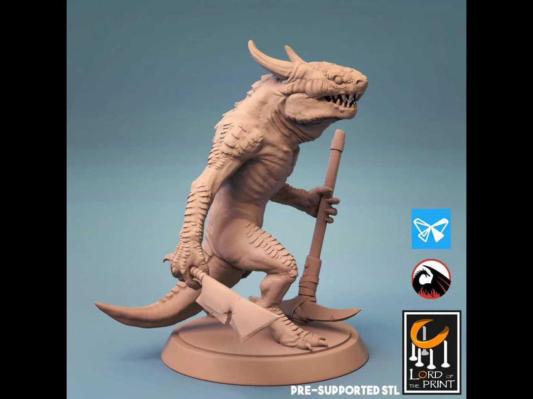 Kobold Gang Army Set - One Too Many Pickaxe Towards the Abyssmal by Lord of the Print | Printing Services by Uproar Design &amp; Print