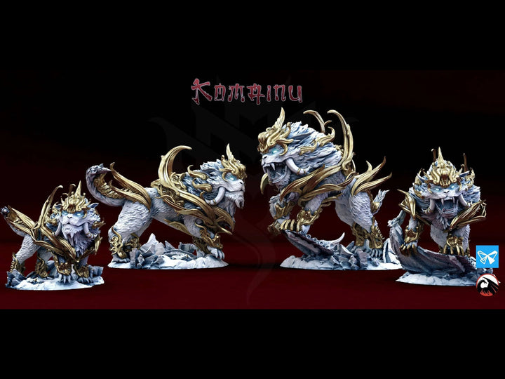 Komainu Foo Lion -  Dynasty of the Wild by Mini Monster Mayhem | Printing Services by Uproar Design & Print