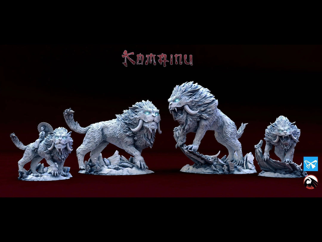 Komainu Foo Lion -  Dynasty of the Wild by Mini Monster Mayhem | Printing Services by Uproar Design & Print
