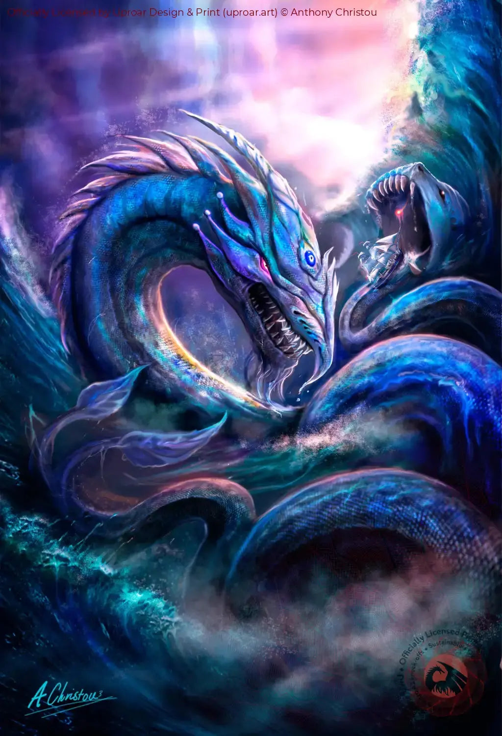 Leviathan Dragon - Luminous Ages Anthony Christou