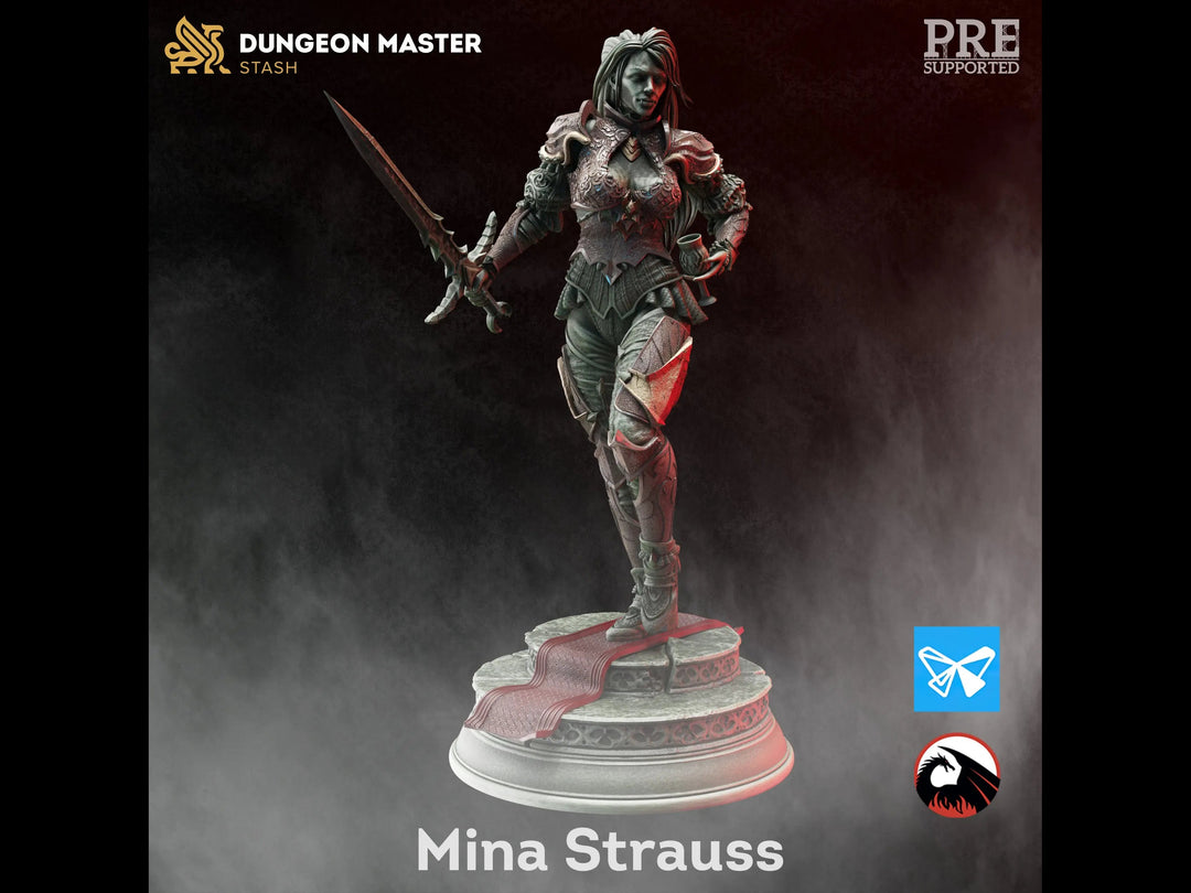 Mina Strauss - Blood from Stone by Dungeon Master Stash | Printing Services by Uproar Design & Print