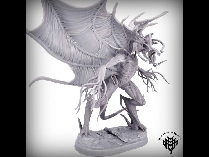 Mind Flayer Dragon - (Pre 2022) by Mini Monster Mayhem | Printing Services by Uproar Design & Print