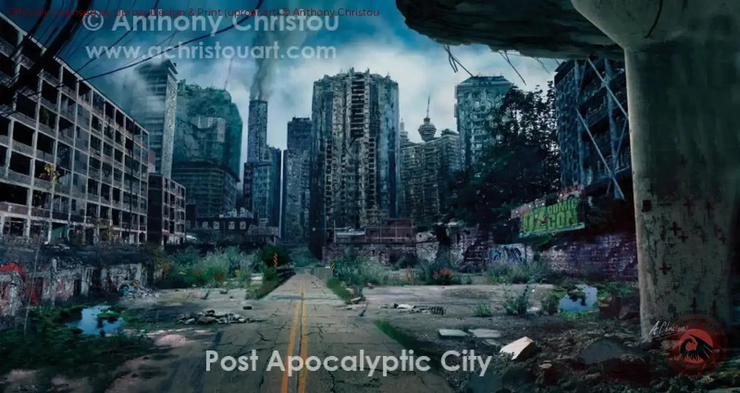 Post Apocalyptic City Anthony Christou