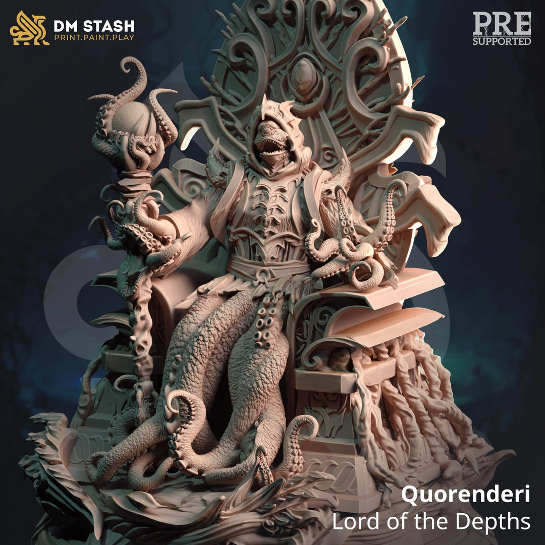 Quorenderi - Lord of the Depths (Throne) Dungeon Master Stash