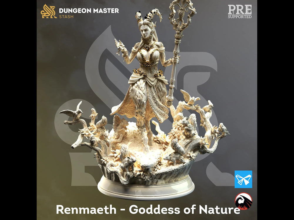Ranmaeth - Goddess of Nature - Divine Awakening Uproar Design & Print
