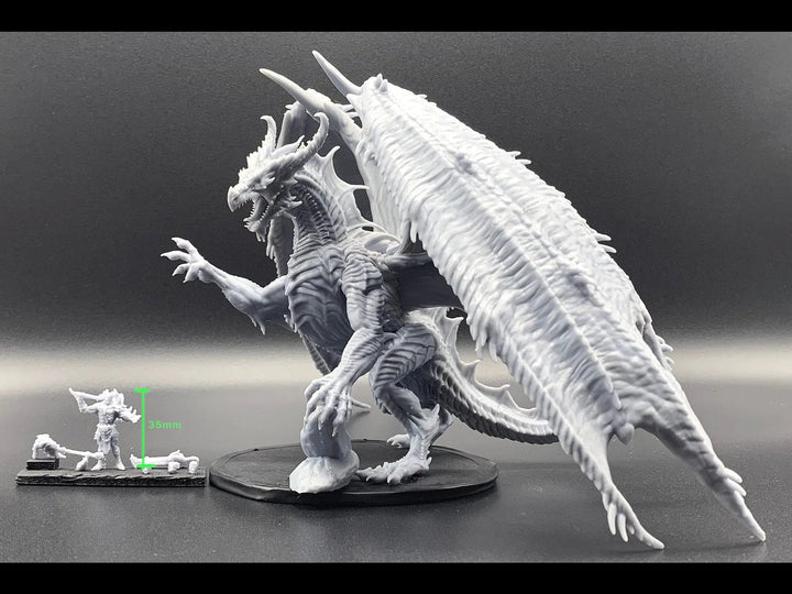 Red Dragon Ver 1 - (Pre 2022) by Mini Monster Mayhem | Printing Services by Uproar Design & Print