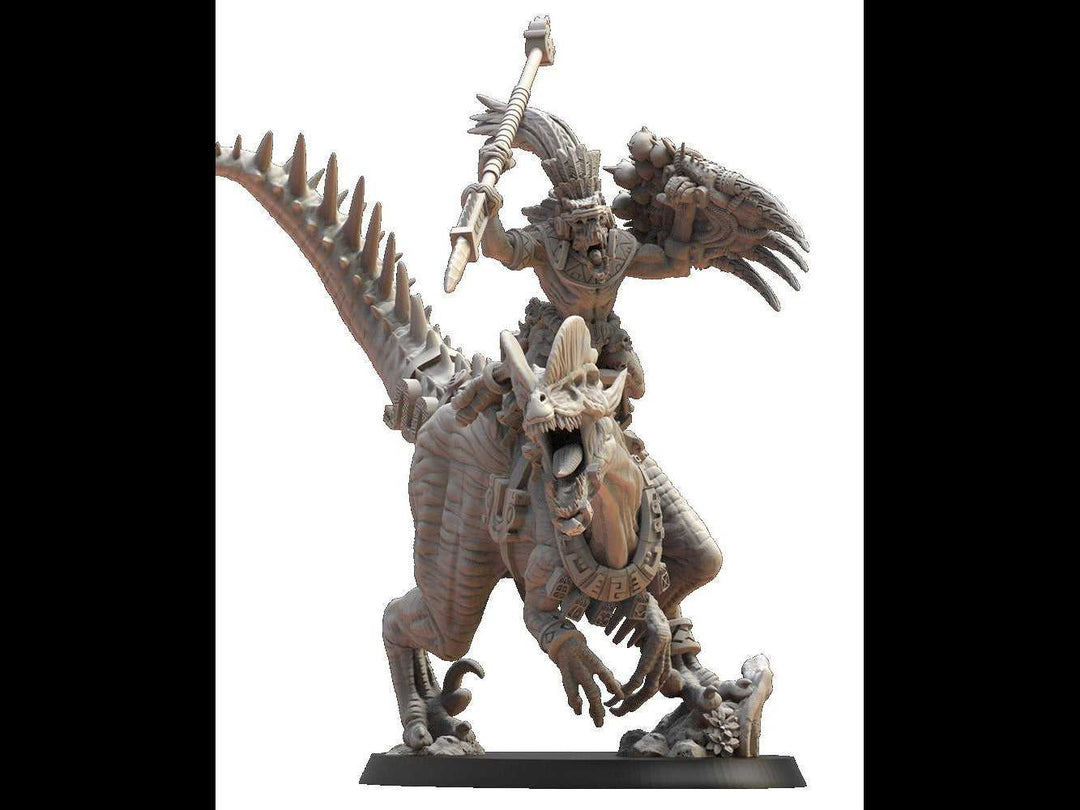 Saurian General on Dilophosaurus by Lost Kingdom | Printing Services by Uproar Design & Print