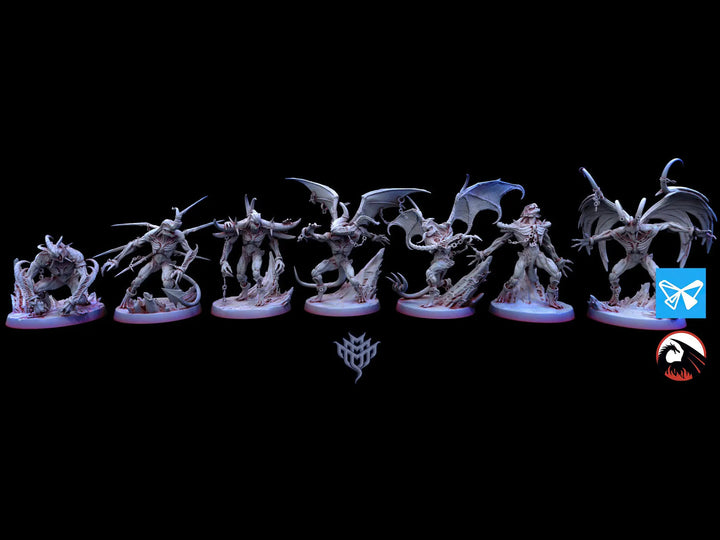 Scavangers Model Set - Harbinger of Cataclysm by Mini Monster Mayhem | Printing Services by Uproar Design & Print