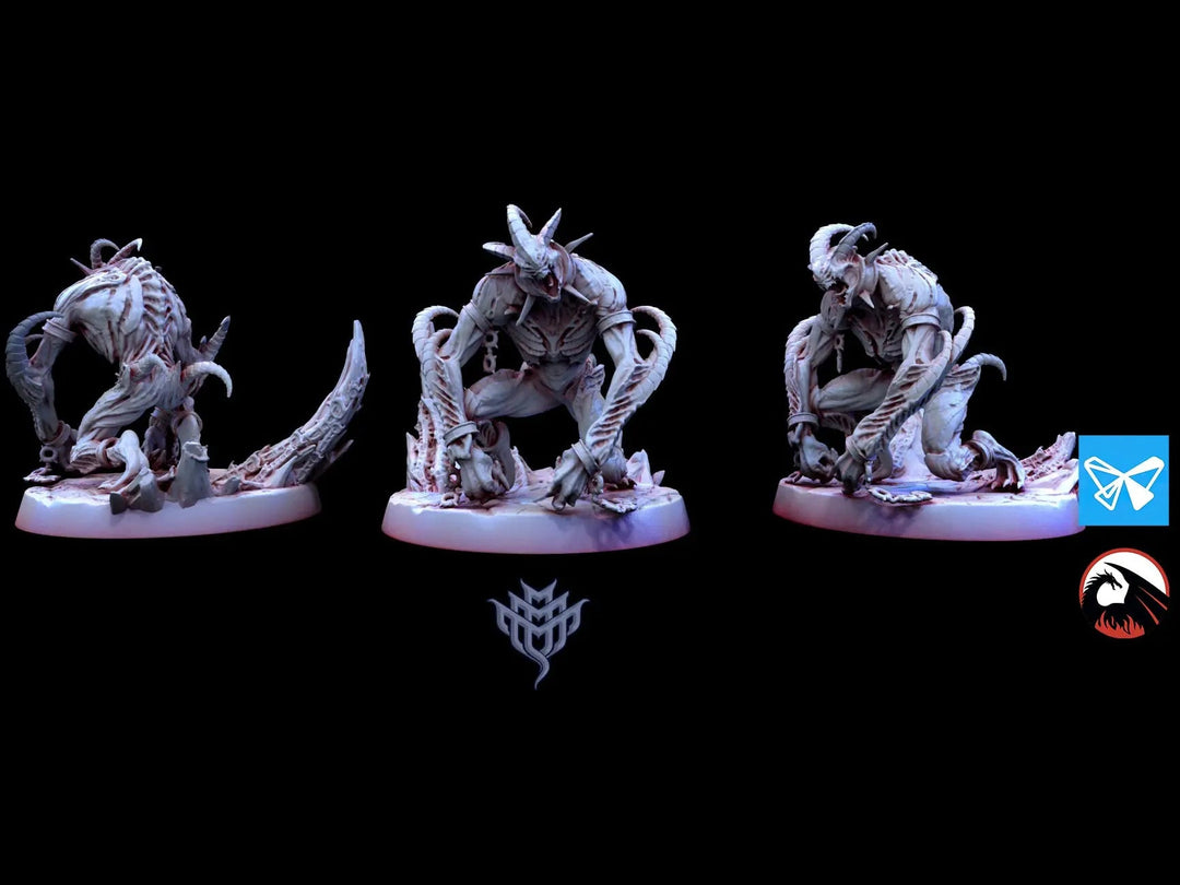 Scavangers Model Set - Harbinger of Cataclysm by Mini Monster Mayhem | Printing Services by Uproar Design & Print