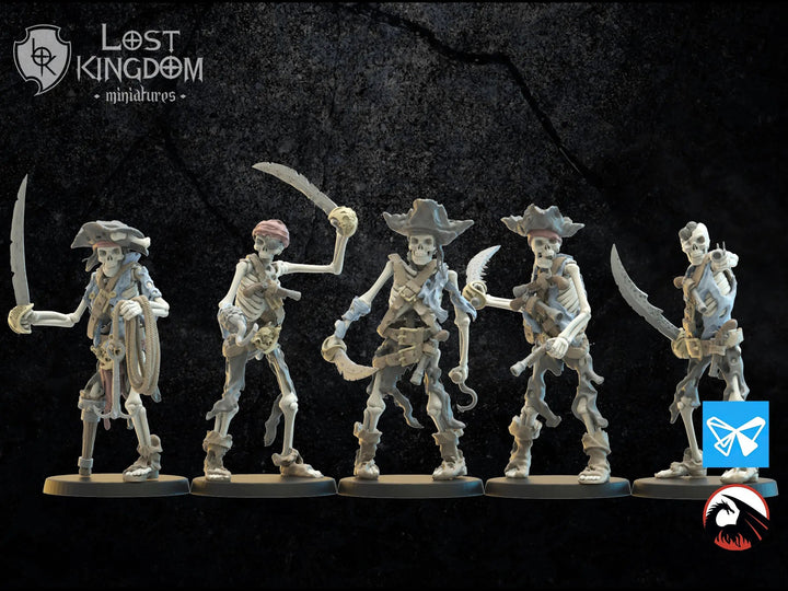 Skeleton Buccaneers - The Undeads of Misty Island Lost Kingdom