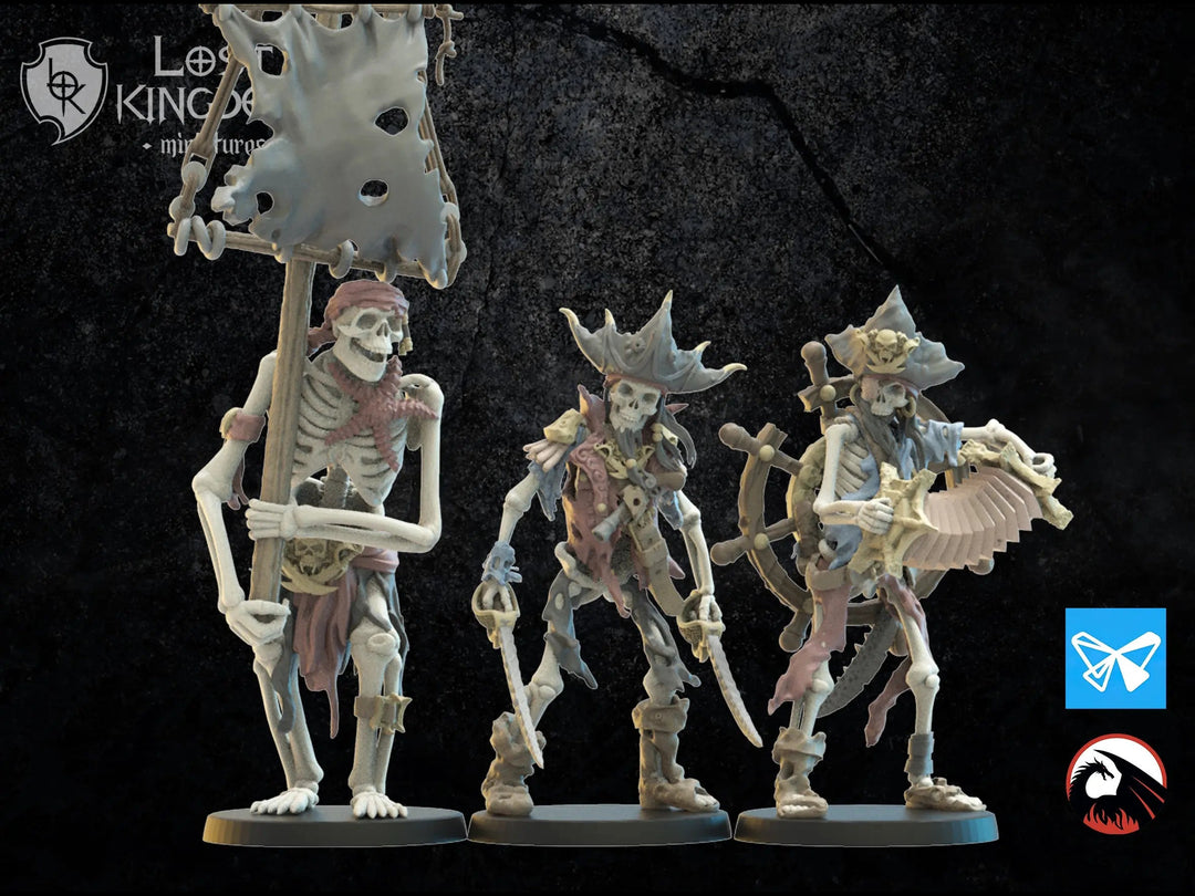 Skeleton Buccaneers CG - The Undeads of Misty Island Lost Kingdom