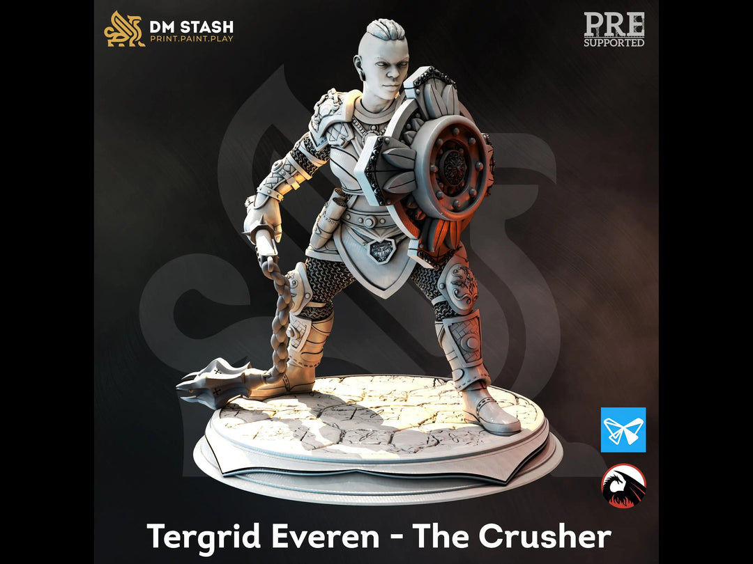 Tergrid Everen - The Crusher Dungeon Master Stash