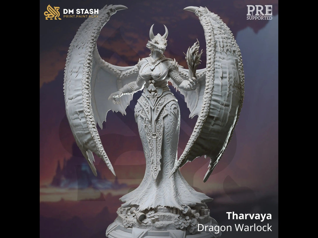Tharvaya - Dragon Warlock Dungeon Master Stash
