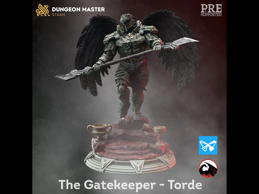 The Gatekeeper - Torde - Blood from Stone by Dungeon Master Stash | Printing Services by Uproar Design & Print