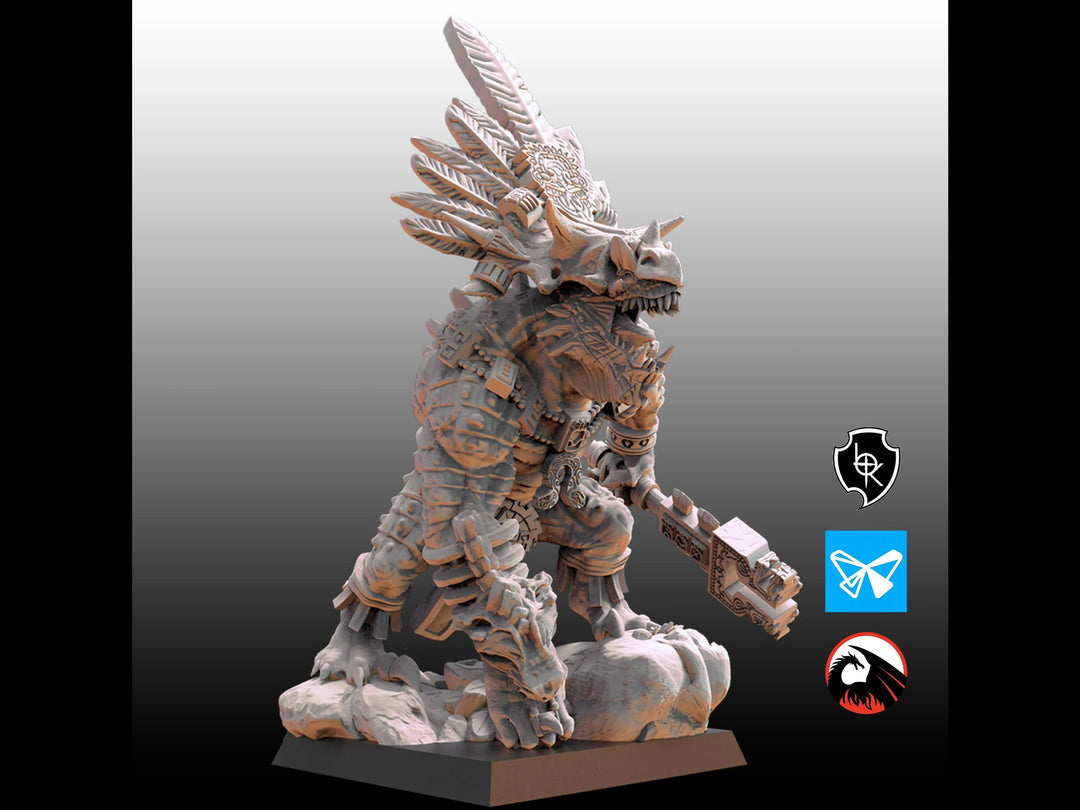 Tlaloc - The Osprey - Saurian Ancients by Lost Kingdom | Printing Services by Uproar Design & Print