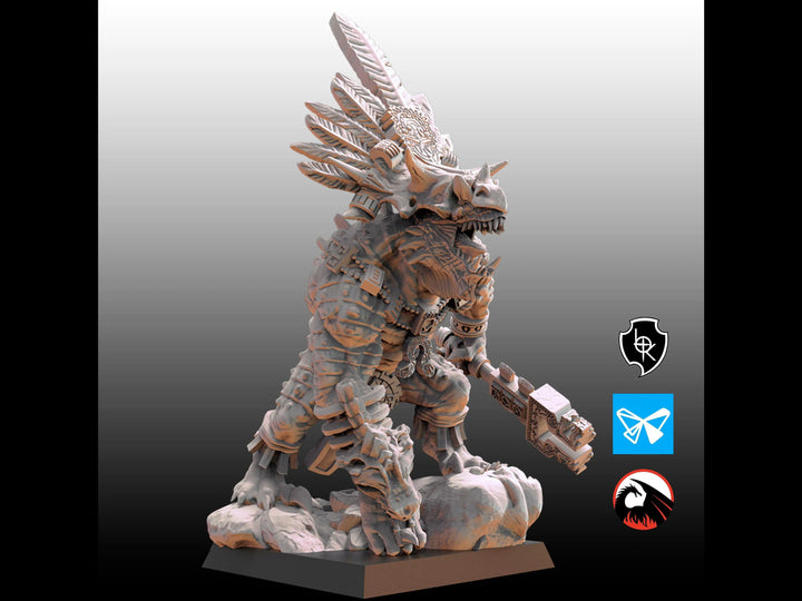 Tlaloc - The Osprey - Saurian Ancients by Lost Kingdom | Printing Services by Uproar Design & Print