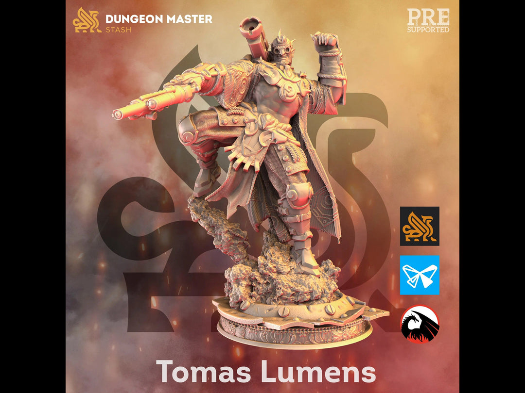 Tomas Lumens - Hunters & Killers by Dungeon Master Stash | Printing Services by Uproar Design & Print