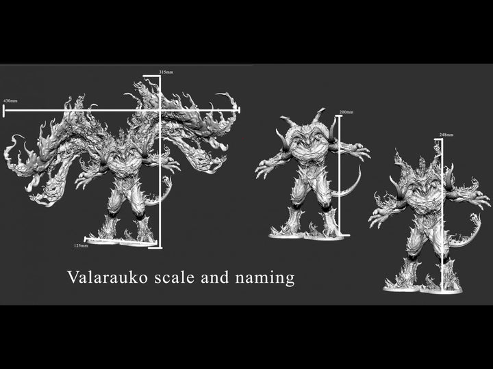 Valarauko - Harbinger of Cataclysm by Mini Monster Mayhem | Printing Services by Uproar Design & Print