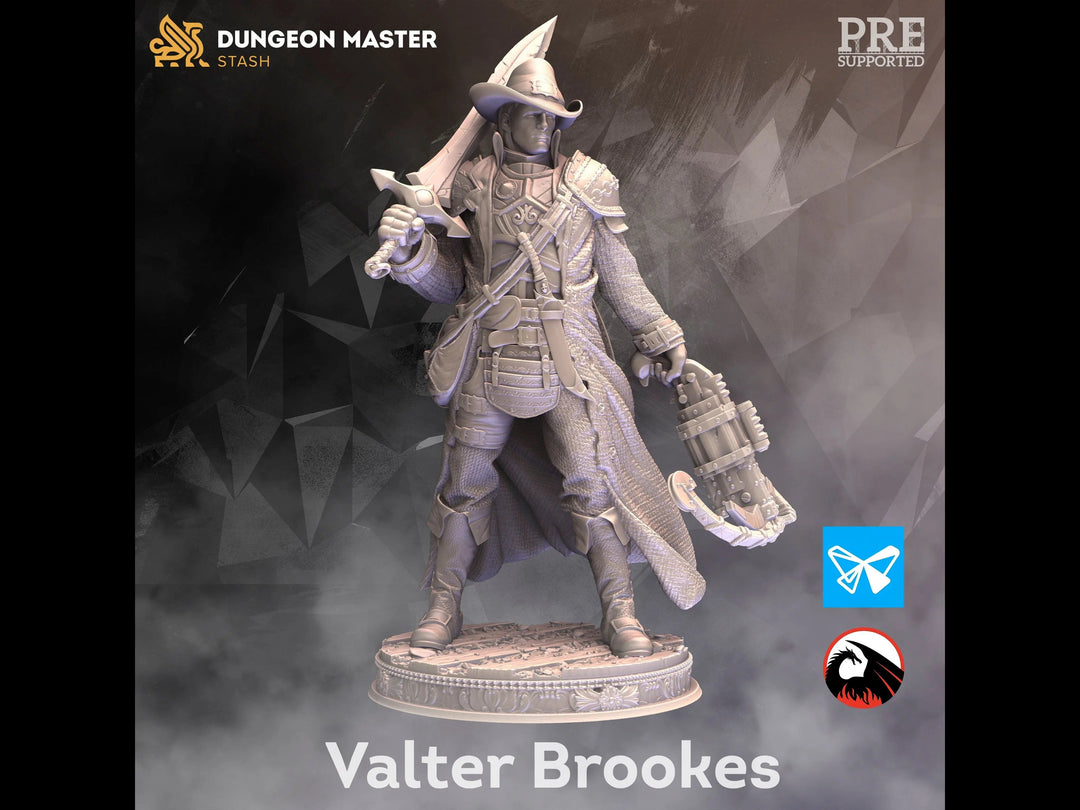 Valter Brookes - A Fallen Empire by Dungeon Master Stash | Printing Services by Uproar Design & Print