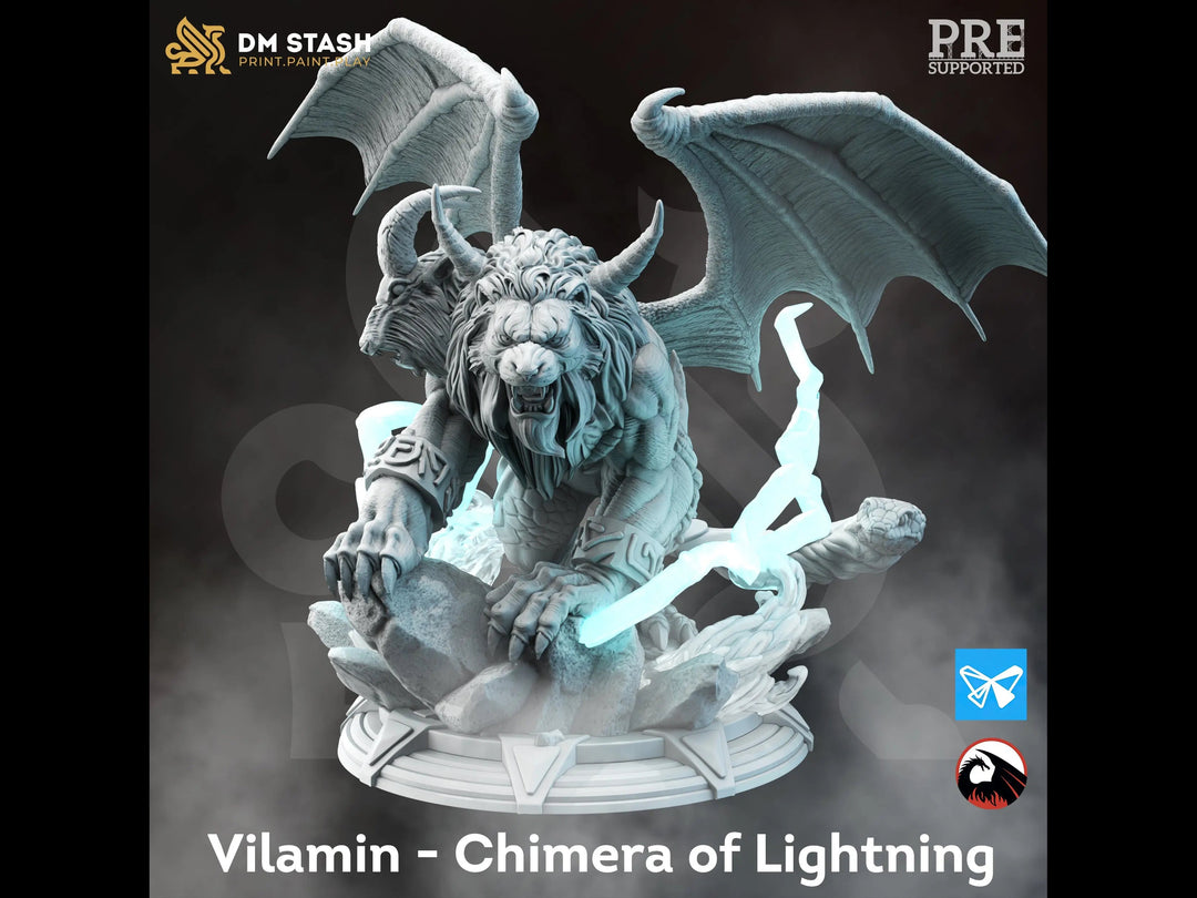 Vilamin - Chimera of Lightning Dungeon Master Stash