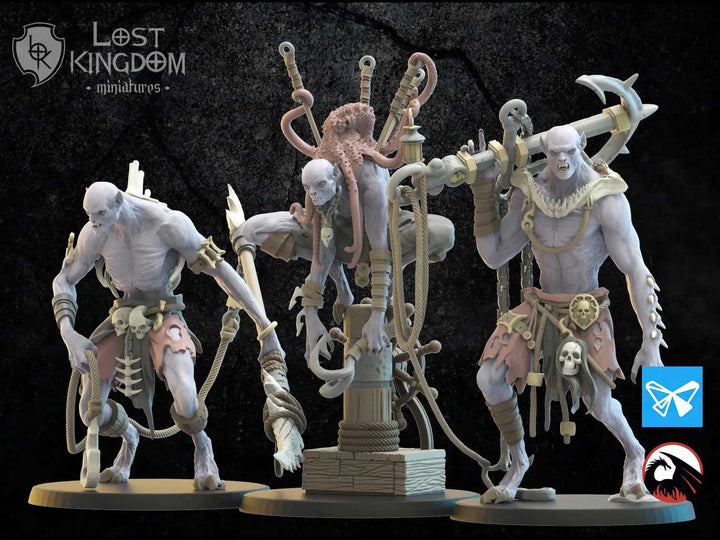 Vycanthropes Looters (Measuring Incomplete. Figure is Missing its right arm. Keep In draft) Lost Kingdom
